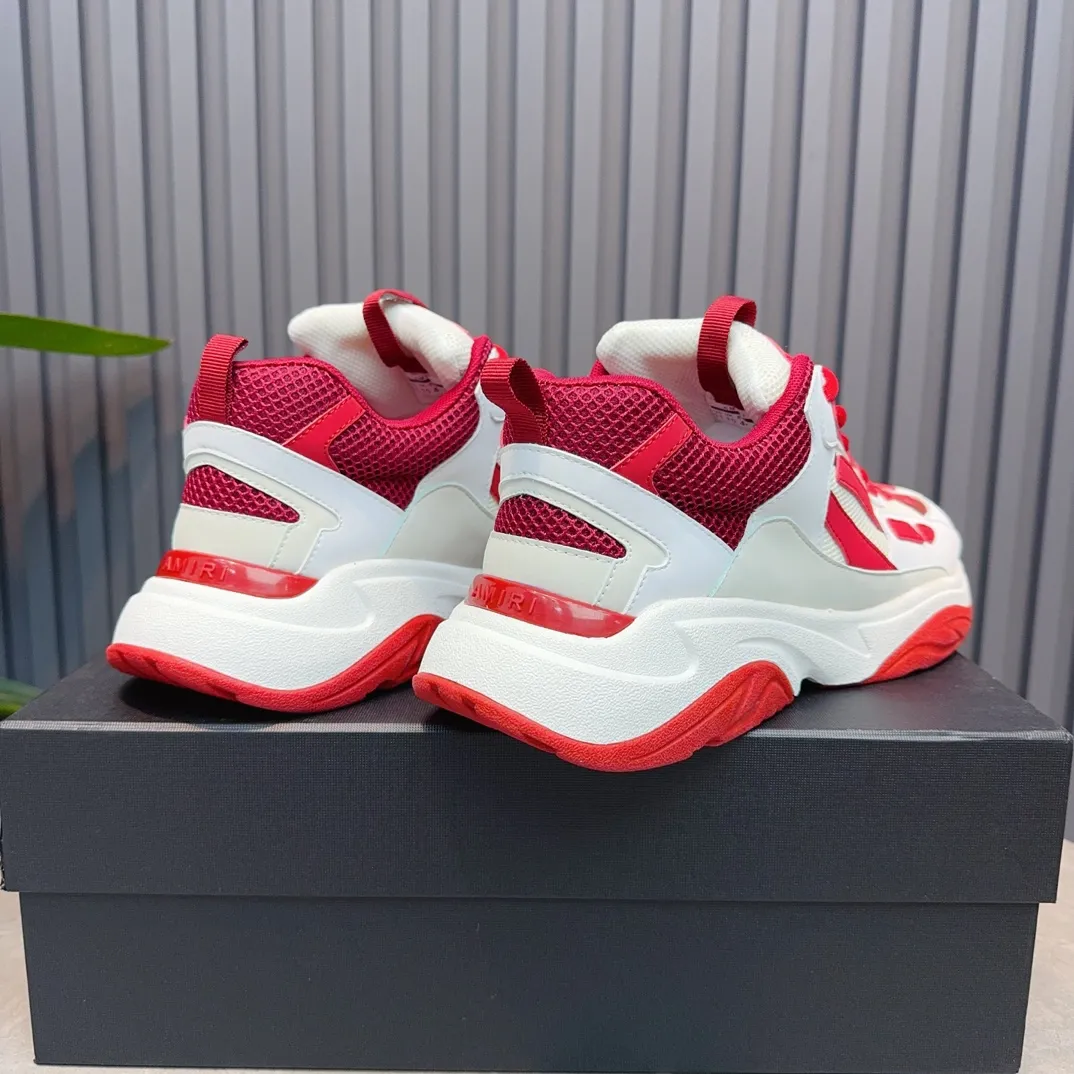 Men's shoes 💰740💰 AMIRI AMIRI fashion brand hot sale 🔥 Available all year round ✅ Official website synchronization Imported fabrics 1⃣️ vs 1⃣️ replica, original factory special original sole, 38-45 (38.45. Non-refundable)